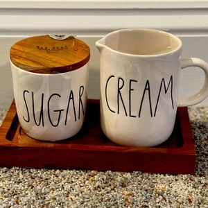 Rae Dunn Sugar & Cream Set